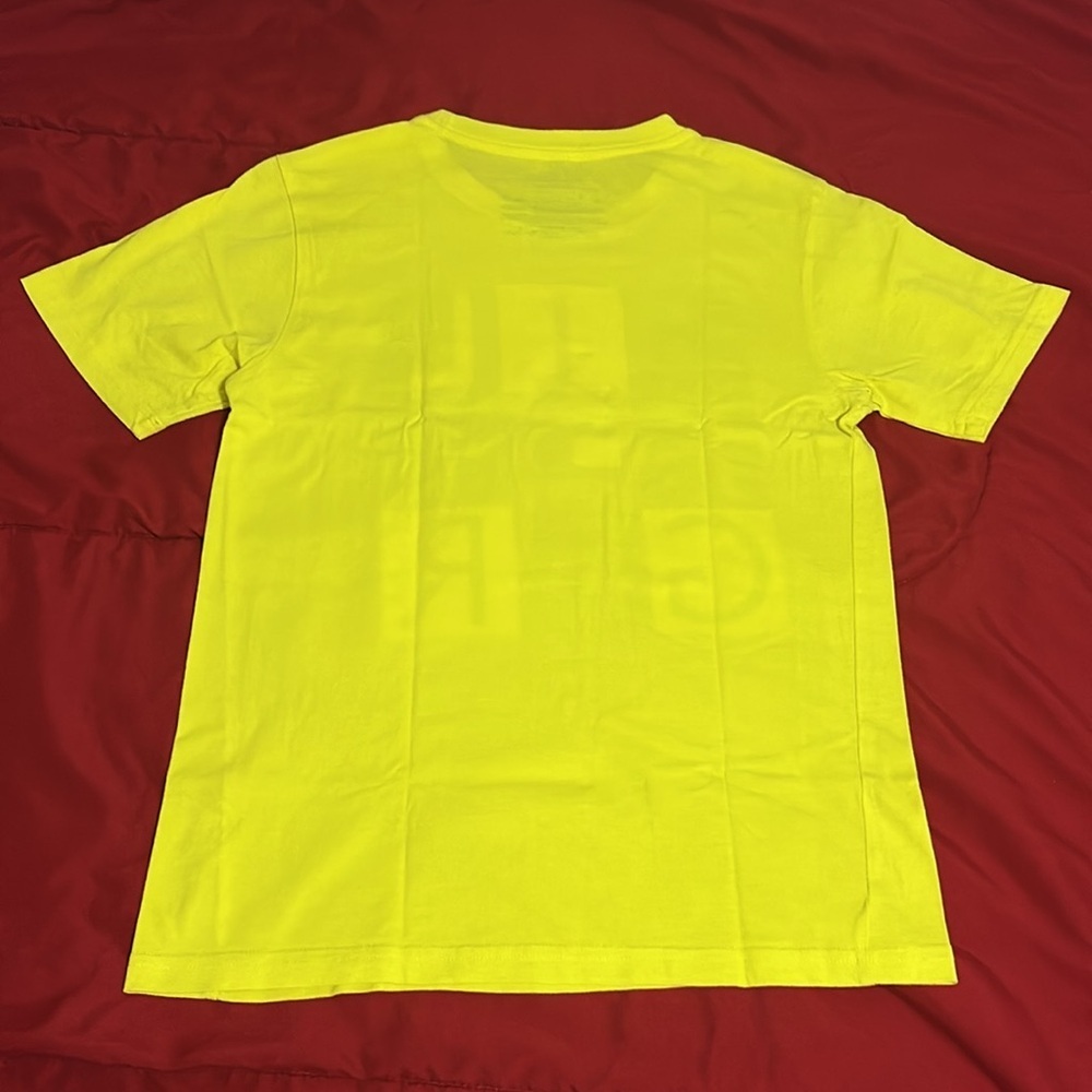 Tommy Hilfiger Yellow Tee with Graphic Design Medium 12/14 - Picture 5 of 5